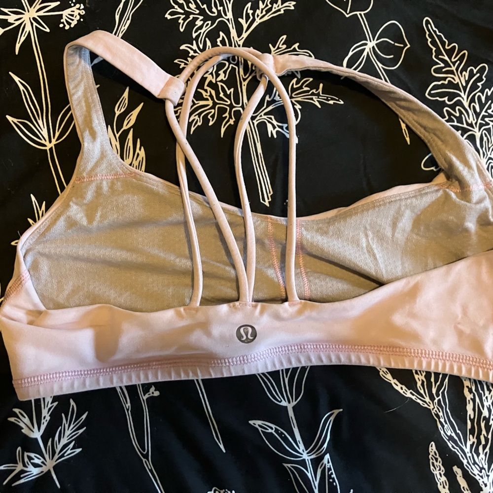Baby Pink Lululemon Bra